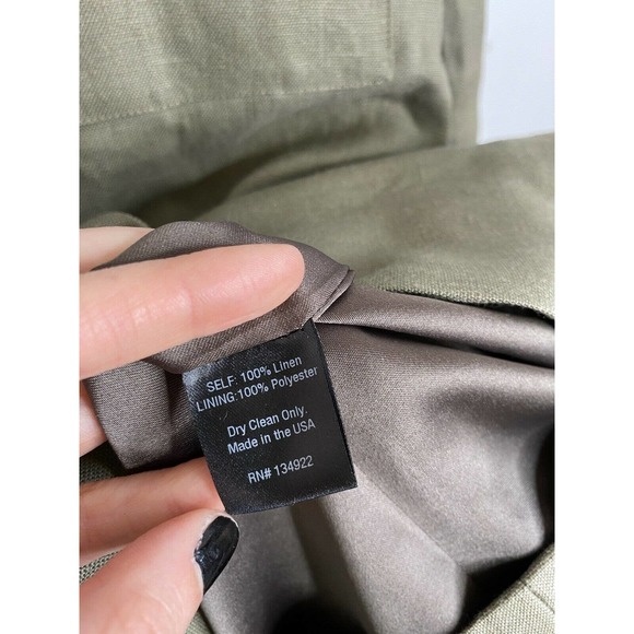 Emerson Fry Little Army Jacket NWT Linen Green - Picture 6 of 8